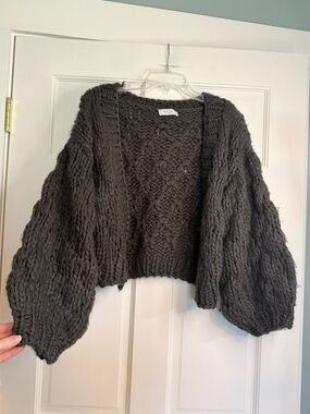 SAGE The Label Kayla Chunky Cardigan